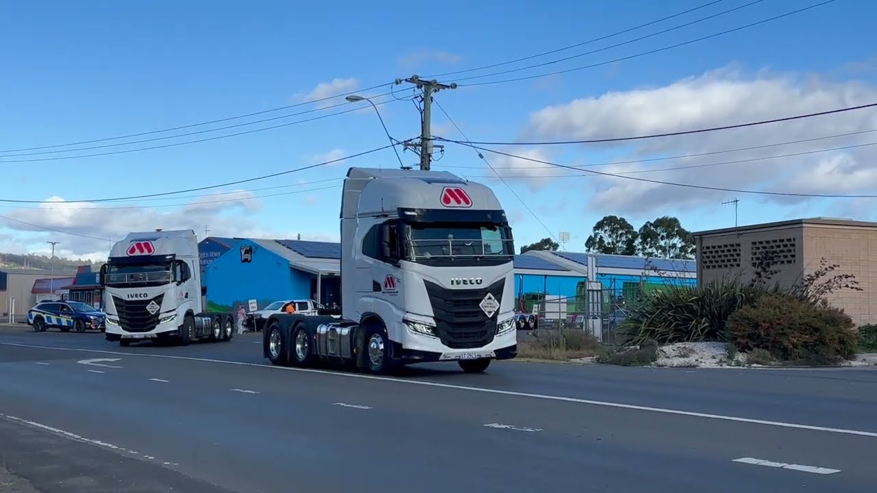Royal Flying Doctor Service Truck run Boland Street