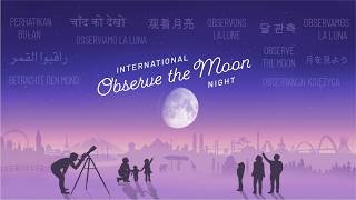 NSN Webinar Series: International Observe the Moon Night 2026
