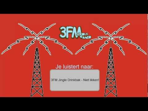 3FM Jingle Drinkbak - Niet likken!