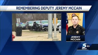 Oklahoma County community to remember Deputy Jeremy McCain