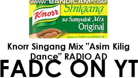 Knorr Sinigang "Asim Kilig Dance" RADIO AD 2019