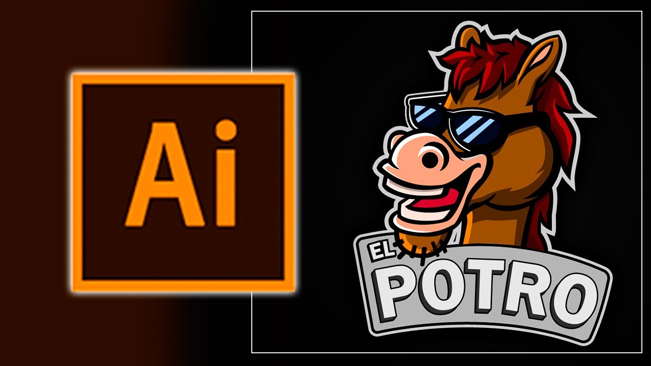 Time Lapse EL POTRO en ILLUSTRATOR