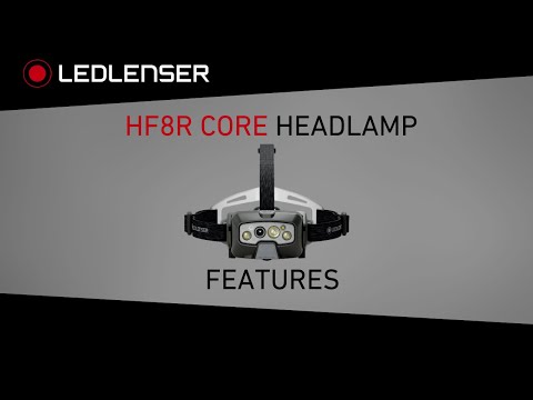 Ledlenser HF8R Core Headlamp Features