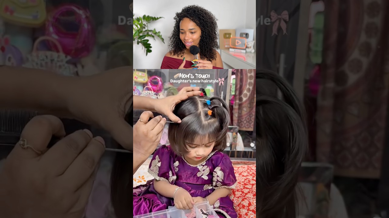 Ela ficou uma gracinha! 🥰