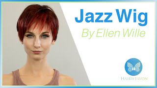 Jazz Wig | Synthetic Lace Front Wig by Ellen Wille | HairWeavon.com | Colour Hot Flame Mix