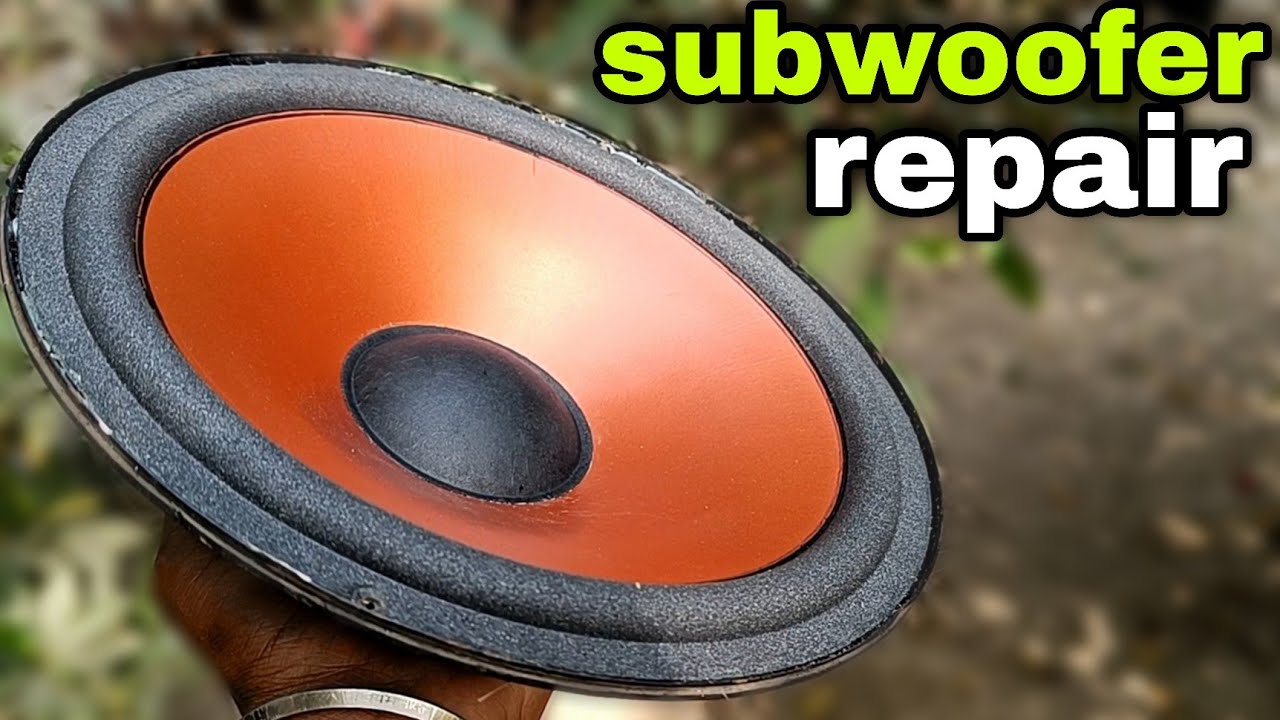 घर पर बनाओ subwoofer speaker 🔥ll Speaker Repair How To Repair