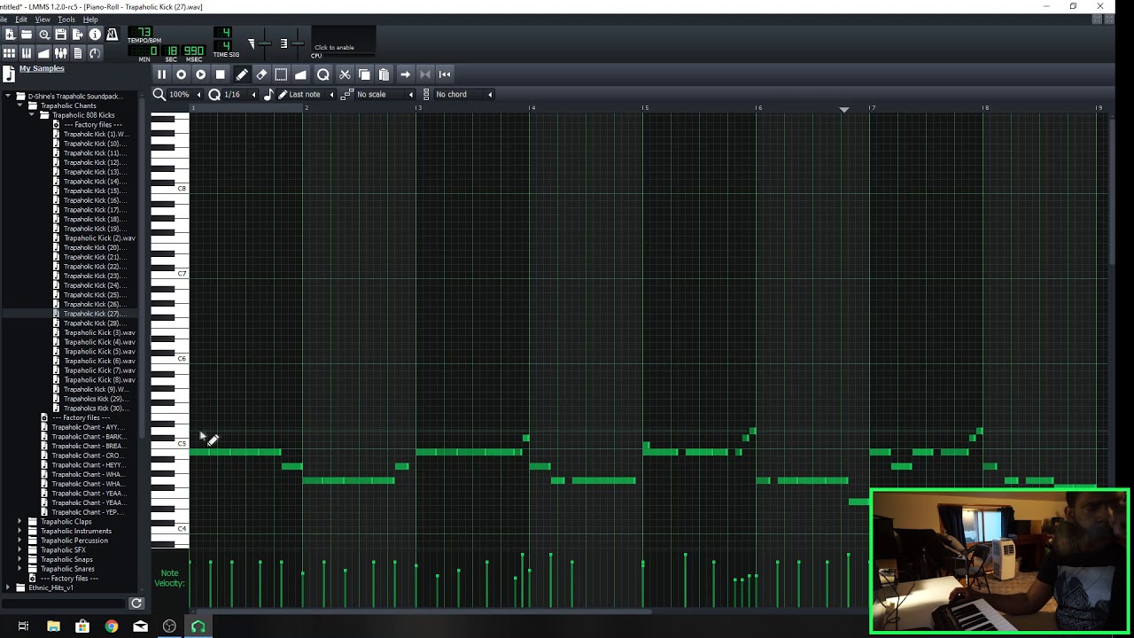LMMS Hip-Hop Beat Cookup With Prof. T