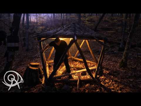 Solo Bushcraft Shelter: Heavy Duty Roof Insulation