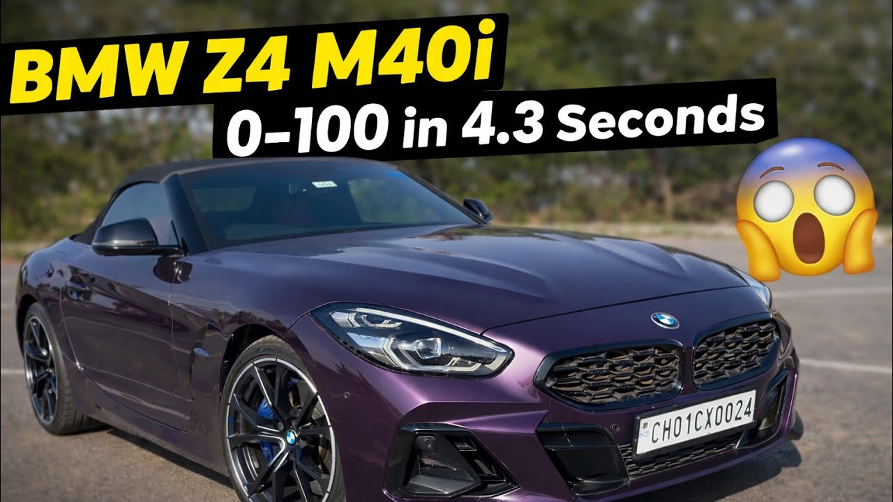 8.5 Lakhs Ki Accessories Lagi 1 Cr Ki Convertible Me! BMW Z4 M40i Review