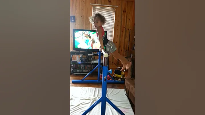 Molly 3yrs old on Bars