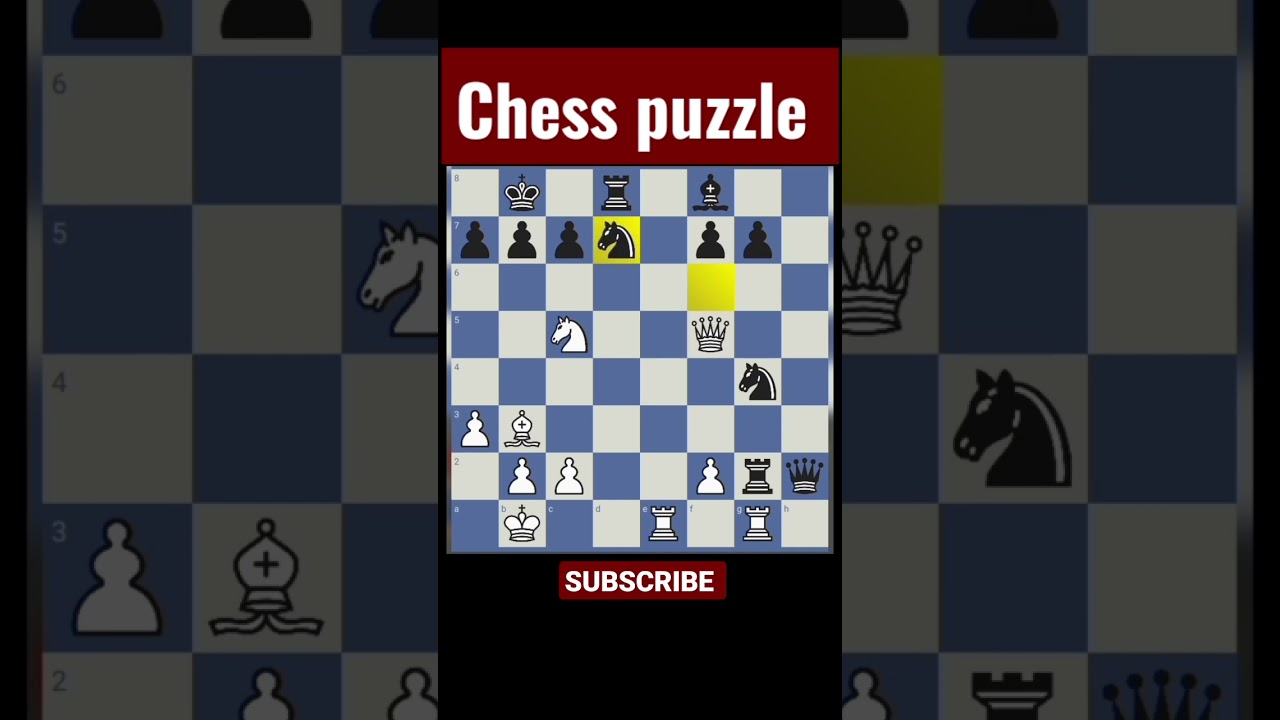 chess puzzle 2 | deflection♟️| @ChessCube |for more comments ➡️