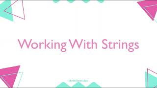 Famous #6- Working With Strings (Modern JavaScript For Beginners) Net Worth