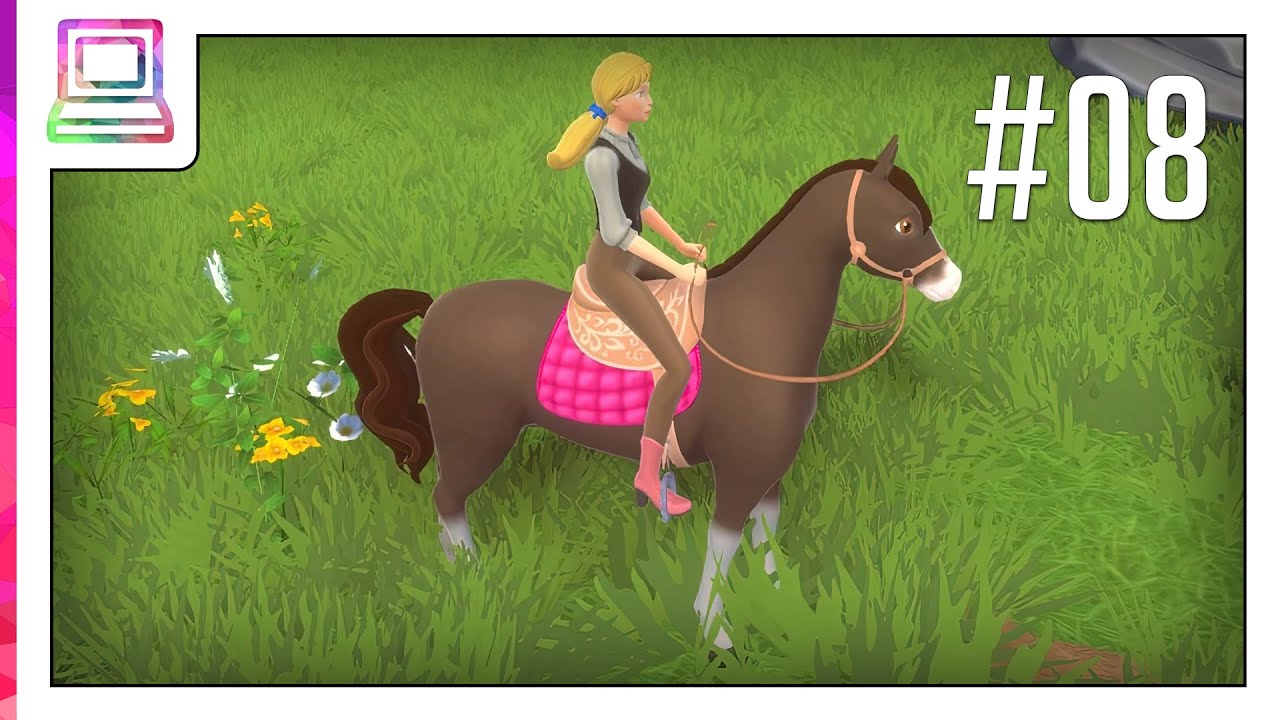 Лошадиные тропы Барби (часть 8) (игра о лошадях)