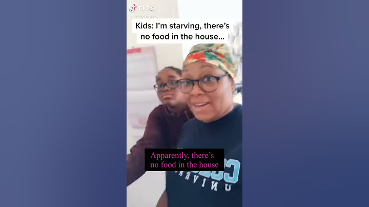 When kids say there’s No food at home? But the cupboards and freezer are full!