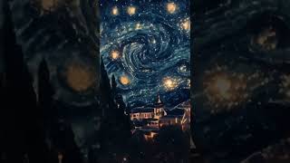 Starry Night by Van Gogh #shorts