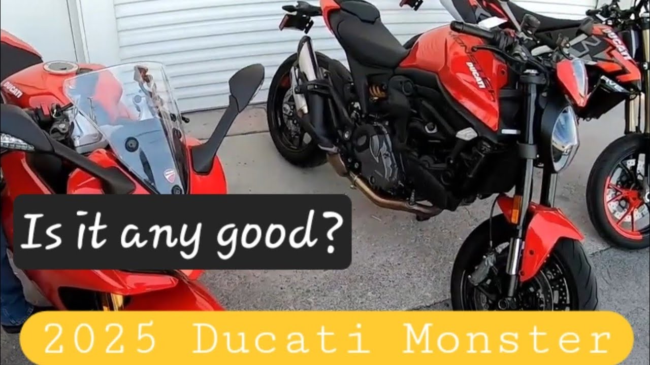 Первые впечатления от поездки на Ducati Monster Plus 2025 года