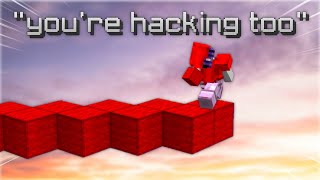 Destroying Cheating Team | + Random Bhopper... (Hypixel Bedwars)
