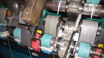 Cleaning of drafting zoon | Ring frame drafting | cleaning with sli