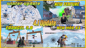 Winter Update 4.1.0| Pubg Mobile New Theme Modeis Here | V4.1.0 | New Event Vehicle | Rocket
