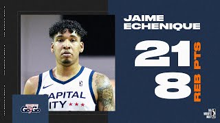 Jaime Echenique With 21 Points Vs. College Park Skyhawks