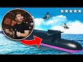 Submarine Vs. 5 Star Wanted Level! | GTA5