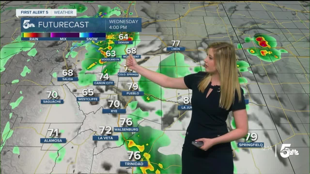 Severe thunderstorms are possible in Colorado Wednesday afternoon - YouTube