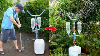 Don’t waste more time watering your garden | DIY garden sprinkler