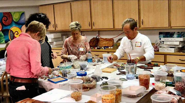 Bottle Cap Mosaics - A CMA Workshop with Susan Judy