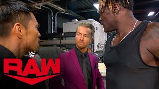 Reggie escapes R-Truth, Akira Tozawa and more backstage: Raw, Sept. 13, 2021