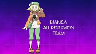 Bianca all Pokemon team