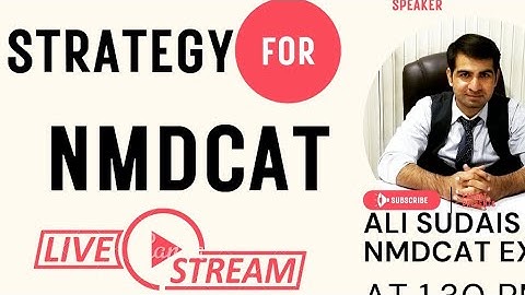 Strategy For Coming NMDCAT | Ali Sudais | Ali Series books