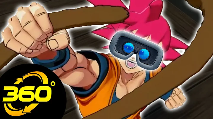 SSJG GOKU 360° FISHING | Dragon Ball Z Kakarot 360° VR