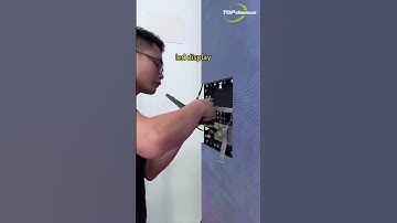Installing led display is as easy as building blocks #ledscreen #leddisplay ##ledpanel #shorts