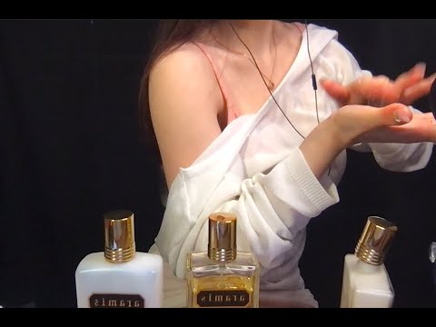 ASMR Skin Care /Face Touching / Personal Attention / Whispering