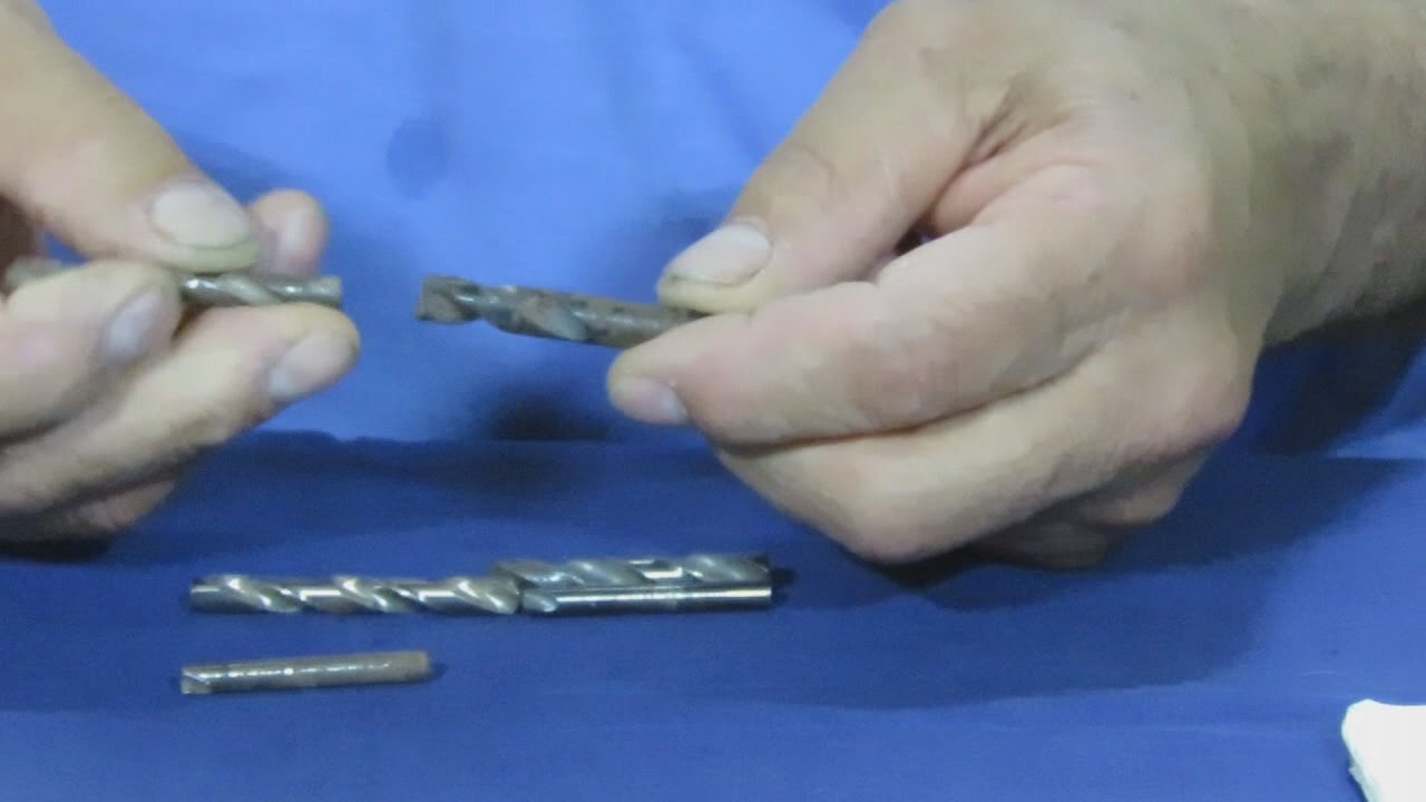Brocas o Mechas Quebradas Como Reutilizarlas / Broken Drills How to Reuse -  YouTube