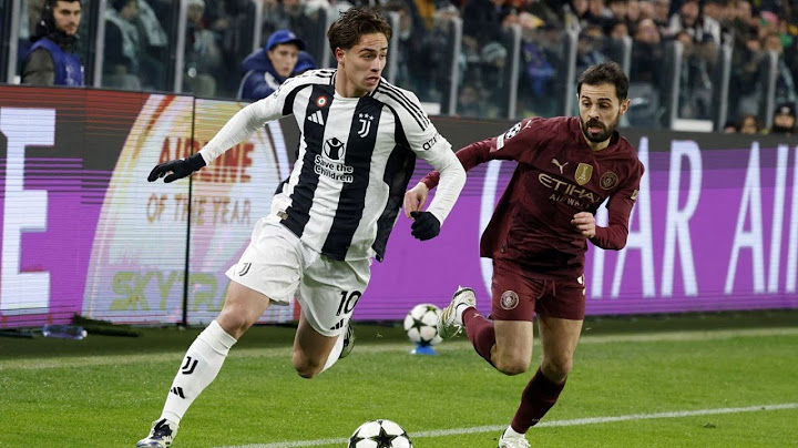 Kenan Yildiz Juventus vs Man City (H) 24/25