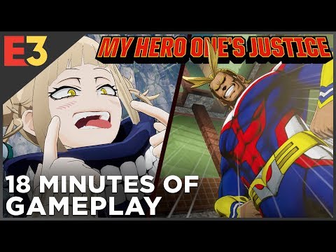 My Hero: One's Justice — 18 Minutes of GAMEPLAY! | Polygon @ E3 2018