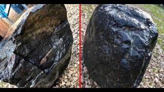 Genç çiftçi, topraktan çıkan taşı görünce büyük heyecan yaşadı