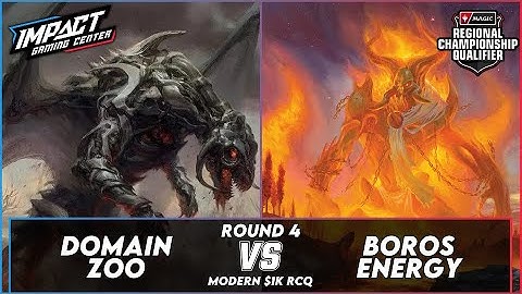 Domain Zoo (Ryan) VS Boros Energy (Josh) [PAPER] | Modern RCQ $1K from IGC RD 4