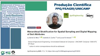 Hierarchical stratification for spatial sampling and digital mapping of soil attributes