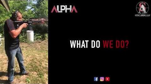 Cover Image for Spec Arms LLC Alpha Hunter Test Fire