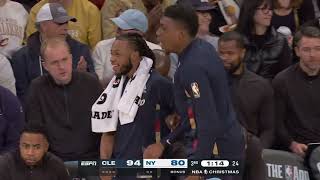 Details Jaylon Tyson with the powerful dunk vs. the New York Knicks in XMas - 12/25/25 Guide