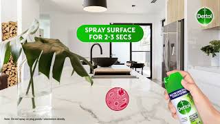 Dettol Disinfectant Spray - Stay Home (15s)