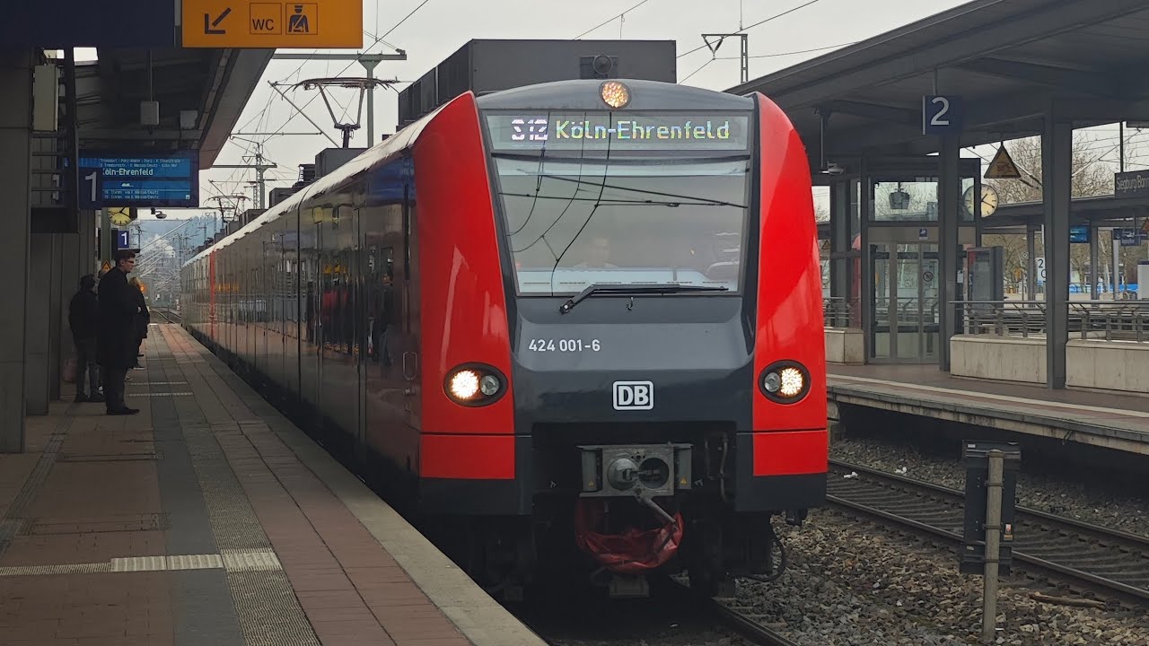 [Sound] ET424 001-6 | Siemens, Adtranz/Bombardier, DWA | S Bahn Rheinland | Soundaufnahme | ET#424