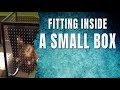 TRYING TO FIT INSIDE A SMALL BOX | Contortion Box Challenge | Fitting Into Small Places