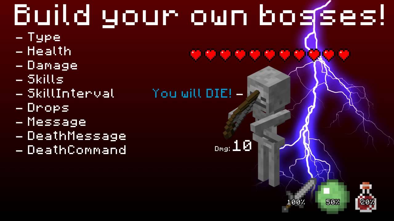 Bukkit Plugin - EpicBoss [Coded by: ThaH3lper] - YouTube