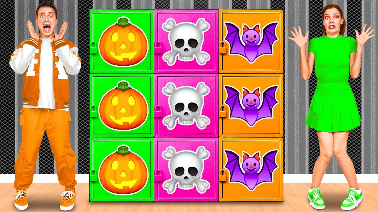 Halloween Mystery Box Challenge | Cool Creative Hacks by Fun Teen
