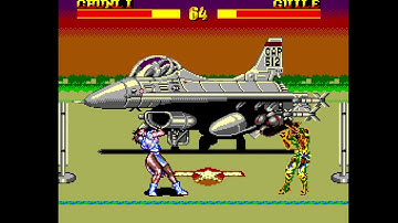 Sega Master System Street Fighter II Hack WIP