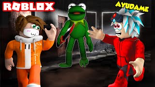 ESCAPAMOS DE LA RANA MAS LOCA Y MALVADA EN ROBLOX ¿sobrevivimos? 😱 😭 MAYA Y SRGATO EN ROBLOX