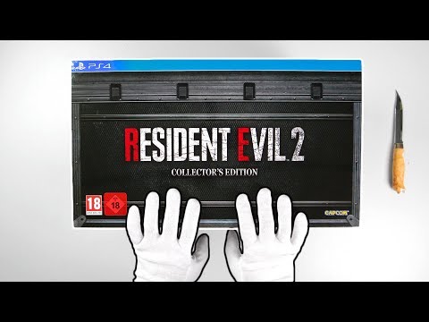 Resident Evil 2 Remake Collector&rsquo;s Edition Unboxing / Review (Limited European Version)